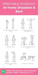 At Home Shoulders Back Routine At Home Shoulders Back Routine At Home Should Back And Shoulder Workout Planet Fitness Workout Shoulder Workout At Home