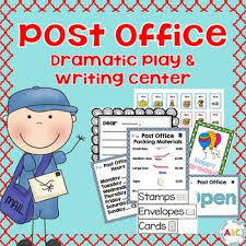 Post Office Dramatic Play And Writing Center Writing Center Dramatic Play Dramatic Play Printables