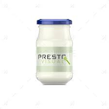 Mayonnaise 225ml Glass Jar Smart Label Packreate Glass Jars Bottle Mockup Jar