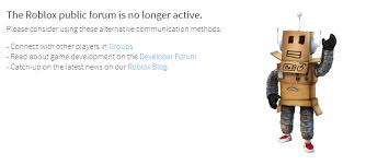 Upcoming Changes To The Public Roblox Forum Announcements Roblox Developer Forum