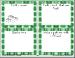 With cards that range from easy to difficult, little engineers will love tackling the designs. Lego Challenge Cards Stem Activities For Kids Building Blocks Lego Activity Abcteach