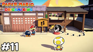 This video shows you a level 4 difficulty playthrough of the. Paper Mario The Origami King Gameplay Walkthrough Part 11 Shogun St Paper Mario Origami Paper
