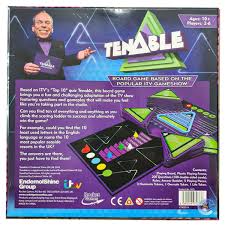 Hold onto the meaning of tenable. Tenable Board Game Booghe