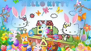 Hello kitty coloring pages 292. Free Download Hello Kitty Wallpaper Easter Coloring Page 1024x768 For Your Desktop Mobile Tablet Explore 77 Hello Kitty Easter Wallpaper Hello Kitty Wallpaper For Desktop Hello Kitty Christmas Wallpapers