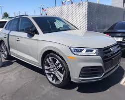 New Arrival 2019 Audi Sq5 In Quantum Grey With Black Optic Package One Of The Nicest Colors On The Sq5 Audi Audisq5 Sq5 Q5 Audi Sq5 Audi Q5