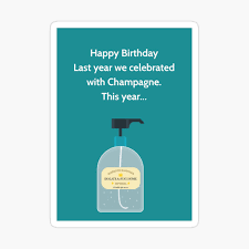Make sure your friends and relatives are feeling cared for remotely with one of our many card designs. Funny Birthday Coronavirus Card Quarantine Greeting Card By Dickensink Redbubble