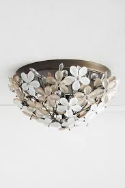 Build.com has been visited by 100k+ users in the past month Cheshire Crystal Flowers Bronze Flush Mount