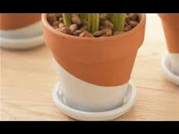 Made of fired clay, terracotta was a staple of ancient civilizations, found in anything from art to pottery, to architecture. How To Paint Terra Cotta Pots Youtube