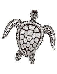 Second, there is the turtle shape, filled with mandala patterns. Sea Turtle Coloring Page Kidspressmagazine Com
