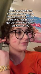 Dan and Phil Makeup Cat