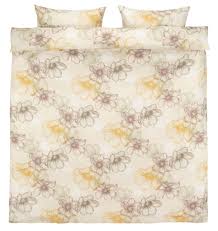 Housse de couette en 200x200 pour lit une place, vendu avec ses 2 taies d'oreiller carré. Housse De Couette Belma Satin 200x220 Jysk