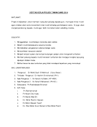 Dalam kumpulan sambil memegang tali. Contoh Kertas Kerja Final Projek Kerkose