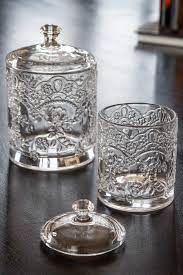 4.6 out of 5 stars 81. Floral Glass Jar With Lid Rockett St George