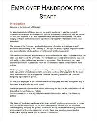 Employee Handbook Examples Employee Handbook Template Employee Handbook Employee Training