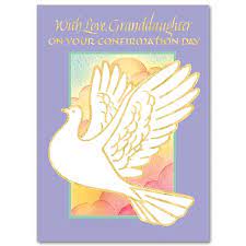 Thank you! by yasming10 from avenal With Love Granddaughter On Your Confirmation Day Greeting Card