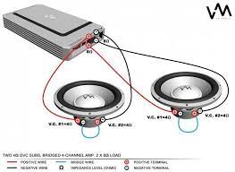 My reasoning behind that is due to impedance mismatches between the individual coils and the subs. Pin On Wiring Diagram