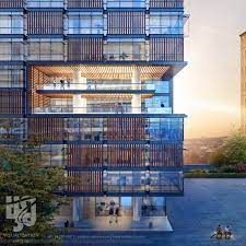 Admirable Architectural Commercial Design 3d Rendering By Hs3d India Classic Exterior Exterior Rendering Architecture