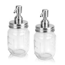 Safely packaged in a sturdy kraft box! Glass Bathroom Jar 1 25 Dealsan