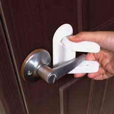 Maybe you would like to learn more about one of these? Home Door Plastic Lever Handle Lock Guard Tool For Childs Home Safety Child Proofing Doors Door Levers Door Handles