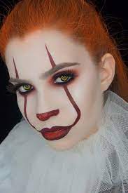 15 Scary Pennywise Makeup Ideas To Try This Halloween Halloween Makeup Clown Cat Halloween Makeup Scary Witch Makeup