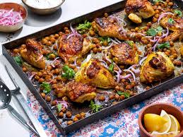 Roast for 55 minutes, or until the thickest part of the chicken thighs transfer the chicken and potatoes to a platter and let rest for 10 minutes before serving. Simple Roast Chicken With Sweet Potato And Spicy Yoghurt Zambianews365 Com