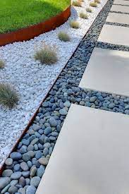 Maybe you would like to learn more about one of these? 7 Different Ways To Design A Simple Garden Walkway Modern Backyard Landscaping Landscaping With Rocks Backyard Landscaping