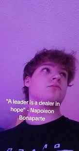 QOTD: "A leader is a dealer in hope"