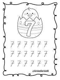 7 Rakami Evde Egitim Egitim Matematik