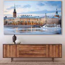 Tablou Canvas-Winter City Landscape – The Print Studio