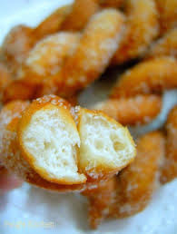 Shakoy Or Lubid Lubid Is Another Popular Snack From The Philippines It Is Actually Fried Doughnuts But Is Shaped Is Koeksisters Recipe Food Sugared Doughnuts