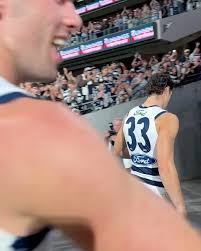 The more things change, the more they stay the same 🥹 From U12's to the  AFL, Hunter Holmes and Nathan Buckley are reunited at Geelong! 🙌