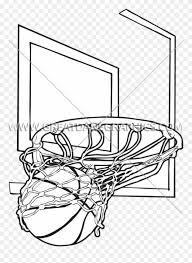 Barbies nba pro hoops cartoon network disney style wedding is an online game that you can play in modern browsers for free. Basketball Net Drawing At Getdrawings Basketball Hoop Drawing Clipart 152257 Pinclipart