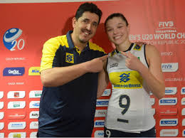 Rosamaria montibeller is a female volleyball player from brazil. Worldofvolley Brasil Serbia
