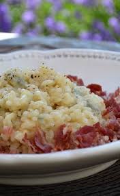 Recette Risotto Au Gorgonzola Et A La Pancetta 750g Recette Recette Risotto Recettes De Cuisine Recette