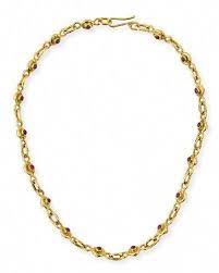 Jean Mahie 22k Gold Ruby Sapphire Necklace 17 Jeanmahie Sapphirenecklace Sapphire Necklace Necklace Womens Jewelry Necklace