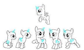 In order to send a coloring page as an online greeting card, just click the ecard button on the right side of the detailed image page, where you can customize your ecard with a wide range of colors and messages. Foal Group Base Ms Paint By Jazzlovessilkies On Deviantart