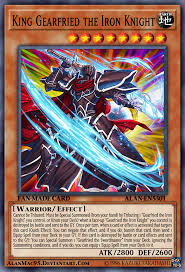 With words describing fun, satire, humor. Gearfried The Iron Knight Yugioh Card Genuine Yu Gi Oh Trading Card Toys Hobbies Fzgil Collectible Card Games
