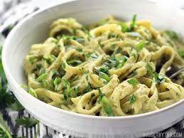Parsley Scallion Hummus Pasta Vegan Budget Bytes