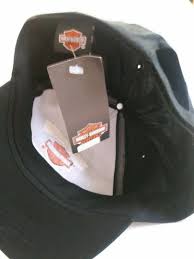 Harley Davidson Motorcycles Dudley Perkins Co. Black Cap Hat San Francisco 