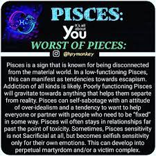 Everything to know about the heartfelt water sign. The Past The Point Of Toxicity Part Guilty Pisces Pisces Facts Pisces Quotes