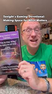 Tonight’s Gaming Devotional: Making Room for What Matters Most #videogames  #makingspace #makingroom #devotional #encouragement #christianreels  #christianvideos #whatmattersmost