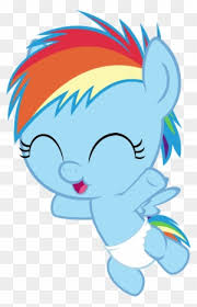 Click on the coloring page to open in a new window and print. Sollace Baby Baby Dash Baby Pony Cute Dashabetes My Little Pony Baby Rainbow Dash Free Transparent Png Clipart Images Download