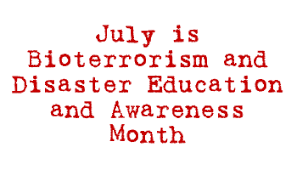 International group b strep awareness month: Bioterrorism Disaster Education Awareness Month 2021 July 2021