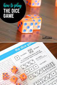 However, you must pay $5 to play each time you roll both dice. The Dice Game Fun Easy Game For Kids And Adults It S Always Autumn