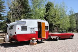 Maybe you would like to learn more about one of these? Retro Road Trip With A Vintage Travel Trailer Towed By A Classic Car Featured In Aaa Colorado Encompass Magazine