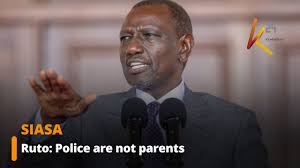 "The police are trained to deal with criminals, they are not trained in  parenting. What do you expect when you surrender your children to the  police?"