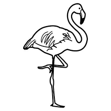 Image Result For Pink Flamingo Coloring Book Page With Images Flamingo Coloring Page Flamingo Color Painted Wine Glass