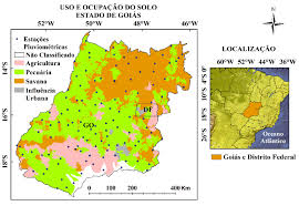 Acesse o diário oficial do estado. Uso E Ocupacao Do Solo E Localizacao Do Estado De Goias Download Scientific Diagram