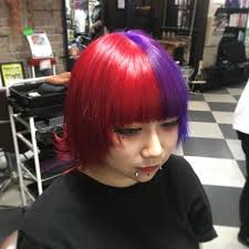 めいはinstagramを利用しています ツートンカラー trickstore trickmonster トリックストア hair hairstyle 特殊系 デザインカラー v系 ブラックヘア ブレイズ ドレッド バリカンアート 特殊 パーマ 針金パーマ マニック ドレッド パーマ デザインカラー
