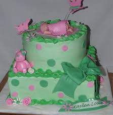 If you buy from a link, we may earn a commission. Pink And Green Baby Shower Cake Cakes By Andrea Flickr